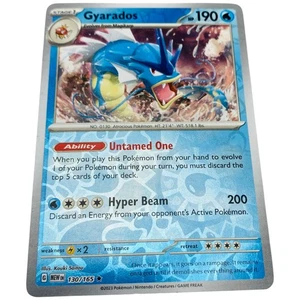Gyarados Reverse Holo 130/165 Scarlet & Violet 151 Pokemon Card - Picture 1 of 2
