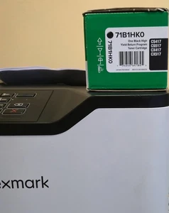 Lexmark 71B1HK0 Rückgabe-Tonerkassette schwarz mit hoher Kapazität für CS/CX... - Bild 1 von 1