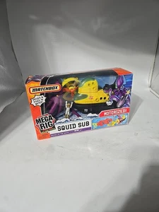 Matchbox Mattel Mega Rig Squid Sub 2010 K9582 Dives In The Bath Toy BRAND NEW!! - Picture 1 of 16
