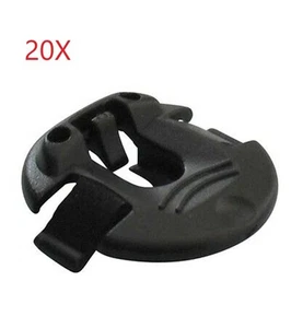 For A1 Splash Guard Clips Splash Clamp 20piece Accessories Black Car T21 - Picture 1 of 7