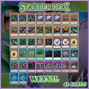 WEEVIL PERFECTLY ULTIMATE GREAT MOTH STARTER DECK 42 | Duelist Kingdom YuGiOh - Picture 1 of 2