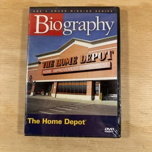 A&E Biography: The Home Depot (DVD, 2003) Retail Store History Documentary NEW - Foto 1 di 3