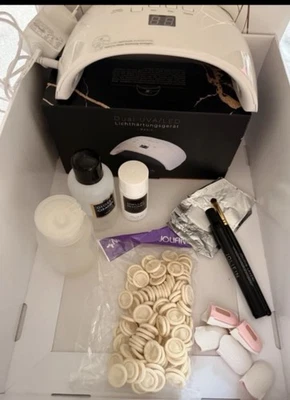 Jolifin LAVENI Shellac Starter-Set - M - Luna Gerät mit Diversem Zubehör Wie Neu - Bild 1 von 4