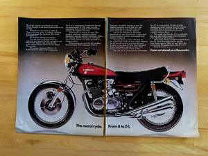 Anuncio impreso Kawasaki Z-1 900cc 1973 - Imagen 1 de 1