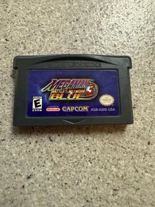 Mega Man Battle Network 3 Blue - Nintendo Game Boy Advance GBA Authentic SAVES - Picture 1 of 3