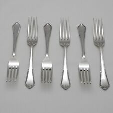 EXCELLENCY Design JAMES DIXON & SONS Silver Service Cutlery Six Table Forks