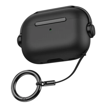 Para AirPods 4 Pro 2 3ª Generación Auriculares Estuche a Prueba de Golpes Bloqueo Correa Bluetooth Foto 1 de 4