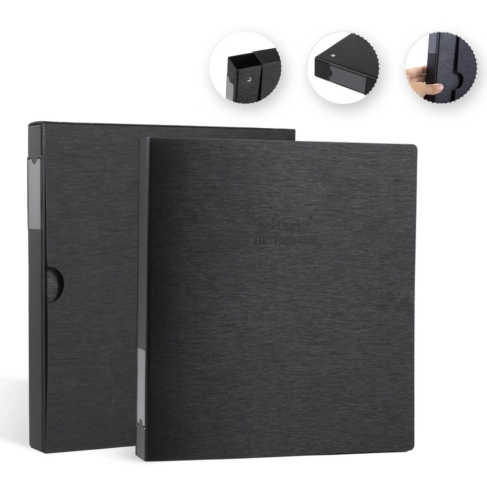 Álbum de Filme Sem Ácido Padrão 135 35mm 120 4x5 8x10 Páginas Negativas Bolsa de Filme - Imagem 1 de 4