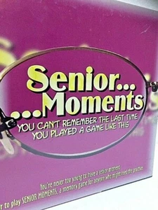 Senior Moments Memory Family Board Game New Sealed - Picture 1 of 6