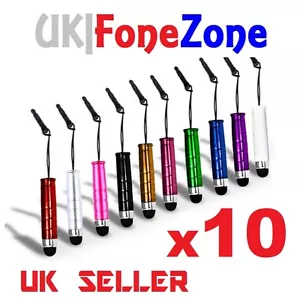 10x Mini stylus touch pen for iPhone Samsung Sony Htc LG phones ipad tablets - Picture 1 of 1
