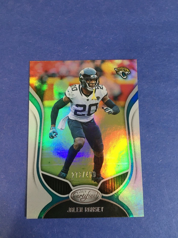 F165,677  2019 Certified Mirror Silver #33 Jalen Ramsey/450 Jacksonville Jaguar - Image 1 of 1