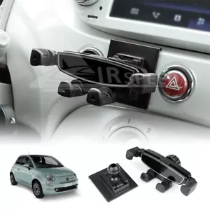 Car Dashboard Dash Mount Phone Holder Bracket Clip For Fiat 500 08-23 Abarth 595 - Picture 1 of 11