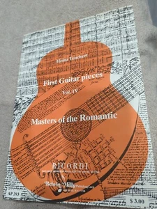 Heinz Teuchert Meister der romantischen klassischen Gitarre seltene Vintage Noten - Bild 1 von 7