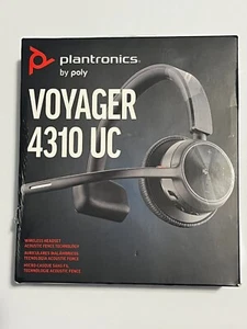 Plantronics by POLY Voyager 4310 UC Single Ear Wireless Bluetooth Headset - Picture 1 of 14