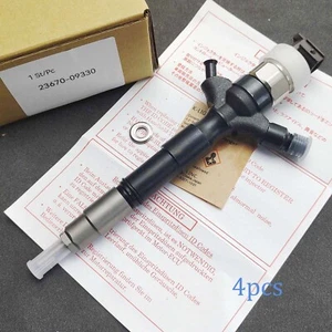 4x New Diesel Fuel Injector for Toyota Hilux 1KD 2KD-FTV 23670-09330 - Picture 1 of 11