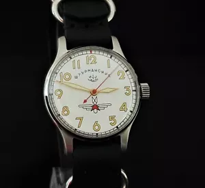 Vintage Uhr UdSSR Sturmanskie Militär Armbanduhr mechanisch 1MChZ im. Kirova - Bild 1 von 12