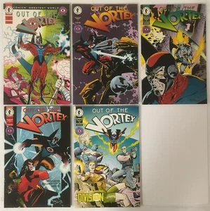Out Of The Vortex 1993 DC 5 Comic lot issues # 1 2 4 5 10 NM Grade sharp - Picture 1 of 1