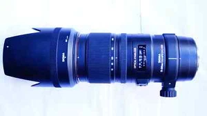 SONY A MOUNT SIGMA 70-200 mm f2.8 EX DG  OS Lens + CAPS + HOOD + BOX 200MM 2.8 - Picture 1 of 8
