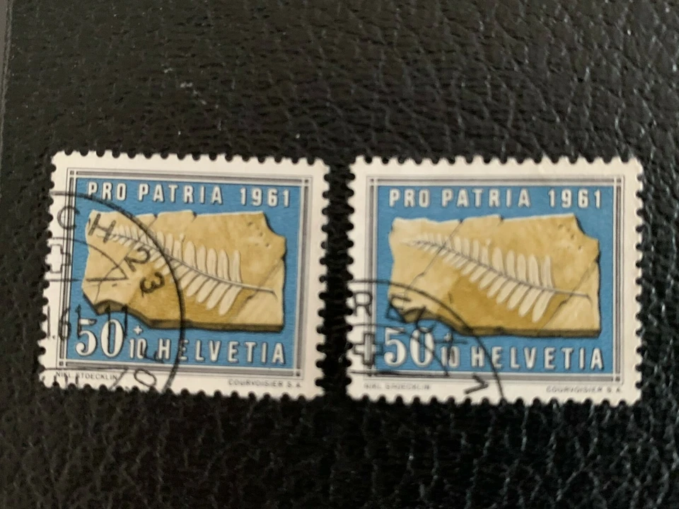 Switzerland Pro Patria 1961 Highest value stamp x 2 . Michel 735  Scott B307 - Image 1 of 1