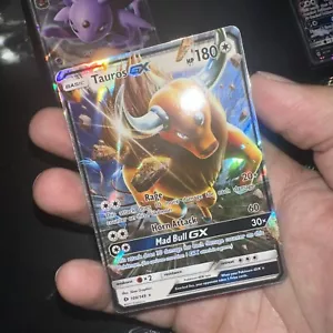 Tauros GX 100/149 Sun & Moon NM Ultra Rare Pokemon Card - Picture 1 of 2