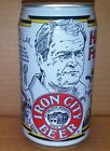 Iron City Beer CHUCK NOLL, HALL OF FAMER 12oz beer can - Pittsburgh Brewing