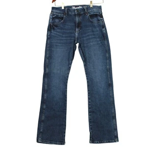 Wrangler Retro Slim Boot Jeans Herren 31x34 (31x32) Western Stretch Blau Denim - Bild 1 von 13