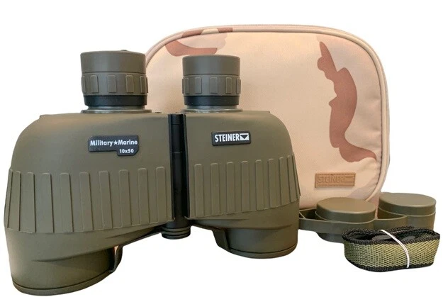 Steiner 10x50 Military Marine Binoculars MM1050 Model 2035 - Image 1 of 4