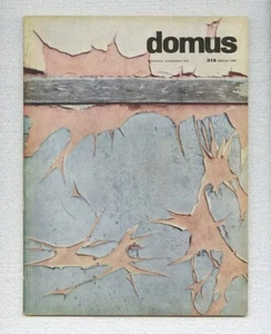 1956 Alvin Lustig DOMUS 315 Gropius Finn JUHL Max BILL Peter BRUNN Giuseppe Pico - Picture 1 of 7