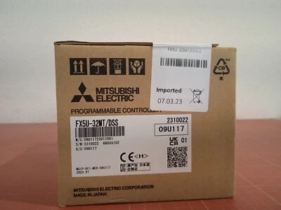 Mitsubishi FX5U-32MT/DSS FX5U PLC CPU - 16 Inputs, 16 Outputs, Relay _0.77_5 - Image 1 of 4