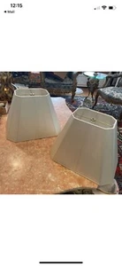brand new off-white of fringe lampshades - Picture 1 of 11