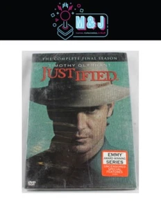 JUSTIFIED  The complete final Season Timothy Olyphant DVD  NEW SEALED REGION 1  - Picture 1 of 3