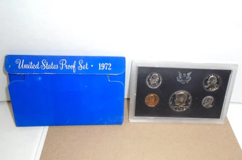 1972-S UNITED STATES MINT PROOF COIN SET Cover