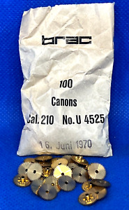 Vintage Pièce Horlogère BRAC 210 CANON Roue U4525 Watch Parts Uhrenteile NOS