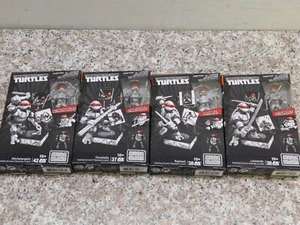 Ninja Turtles Mega Bloks Eastman & Laird Collector Series Set of 4 TMNT - Picture 1 of 4