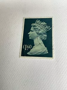 GB 1987 sg1026f £1.60 Machin High Value Fine Postally Used - Picture 1 of 2