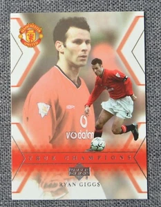 UPPER DECK MANCHESTER UNITED 2001; RYAN GIGGS - TRUE CHAMPIONS No 108 - Picture 1 of 1