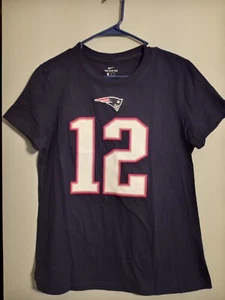 **NEU** TOM BRADY #12 Nike Damen Med Shirt  - Bild 1 von 4