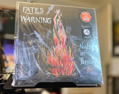 Fates Warning - Night On Bröcken LP 2016 Fire Splatter Vinyl MINT Ltd 200 MINT - Imagem 1 de 2