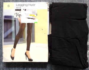 Legging hiver Opaque 60D LYCRA Noir Up Fashion Taille S - Imagen 1 de 3