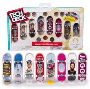 🔥NEW🔥Tech Deck Olympic Competition Legends 8 Pack (Paris 2024) - Picture 1 of 7