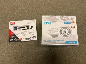Pyle Bluetooth Radio Stereo Headunit / Wire Less Speakers 6.5” System - Picture 1 of 4