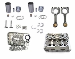 Rebuild Kit+Cylinder Head+ Connecting Rod For Kubota Z751 Engine L1500DT L1500 - Picture 1 of 9