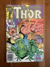 The Mighty Thor #364 Frog Thor! Walter Simonson!