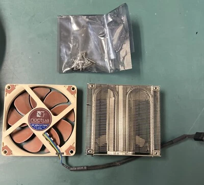 Noctua NF-A9x14 HS-PWM Chromax Premium Quiet Slim Fan 4-Pin 92x14mm w/ Heatsink - Image 1 of 4