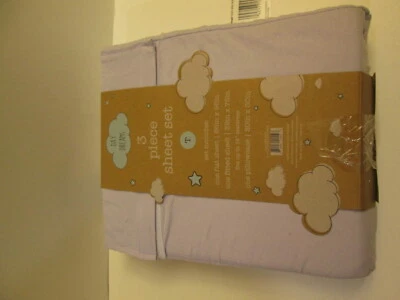 Nuevo Juego de Sábanas Doble Day Dreams 3 Piezas MAVIS ~ Lila Nuevo Foto 1 de 2