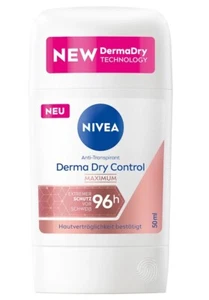 135,60€/L- 5x NIVEA Women Deodorant Stick/AntiTranspirant-Derma Dry Control-50ml - Bild 1 von 3