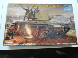 Rusia KV-1 modelo 1942 tanque fundido ligero, trompetista, de MI - Imagen 1 de 3