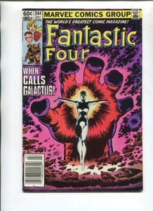 FANTASTIC FOUR 244 F/VF NEWSSTAND V1 1982! 1ST FRANKIE RAYE NOVA! 48! 49! 50!!!! - Picture 1 of 2