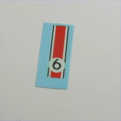 Corgi Toys  303 304 Mercedes 300SL Racing Stripe with RN#6 Decal - Image 1 of 3