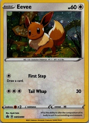 Eevee Promo SWSH: Sword & Shield Promo Cards SWSH095 NM - Image 1 of 2